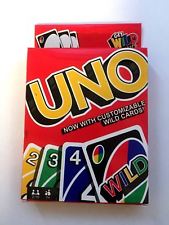 UNO ORIGINAL CARD GAME WITH WILD CARD  - Kids Toy Game - 112 cards 2018 Version 
