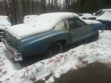 1974 MONTE CARLO 10 BOLT POSI TACH DASH PW PL POWER BENCH SEAT PARTS CAR