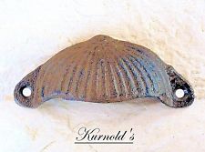 #1 MÖBELGRIFF BÜGELGRIFF MUSCHELGRIFF SCHALENGRIFF GRIFF EISEN KURNOLDS 0326