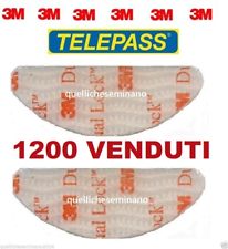  2 pezzi 3m DUAL LOCK BI ADESIVO adesivi per telepass ORIGINALi- SJ3560 sagomati