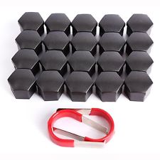 20x Kappen Set Abdeckungen 17mm Radmuttern Kappen Radschrauben Radschraubenkappe