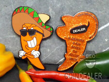 Jalapeño Geocoin "Scharfer Sascha" - ORANGE RE / unaktiviert / NEU