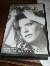 Music MYLENE FARMER MUSIC VIDEOS 2 VHS FR French PAL RARE unsealed no DVD great 