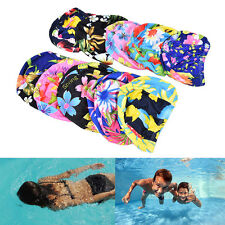 Femmes florales spandex Stretch natation bonnet bain chapeau *tr