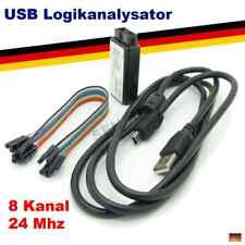 8 Kanal USB Logik Analyser 24 MHz Logic Analyzer Arduino Logikanalysator 0-5,5V