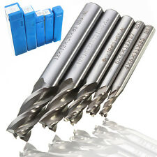 5x HSS CNC 4 Flûte Fraise Foret Perceuse Drill Bit End Mill Cutter 4 6 8 10 12mm