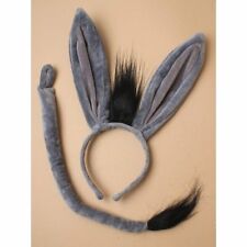 Donkey Headband Ears And Tail Set - Hen Night Fancy Dress Party Costume