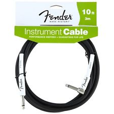 Genuine Fender Performance Series Guitar Cable- 10foot (3meters) - Right Angle