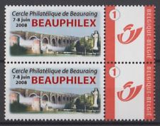 Belgique-België 2008, 2 timbres Duostamp neufs MNH, TB