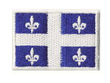 Ecusson petit patch patche thermocollant Quebec Québec 45x30 mm