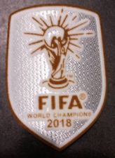 Patch badge foot FIFA World champions maillots bleu France 2018