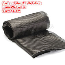 3K Fibre de Carbone Tissu Sergé 2x2 Twill Armure Tissage Carbonique 91x30cm