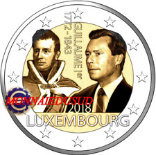 2 Euro Commémorative Luxembourg 2018 - Grand Duc Guillaume
