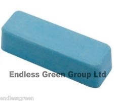 Fine Honing paste - for leather strop sharpening - Smurf Poo - BLUE BAR  110g 