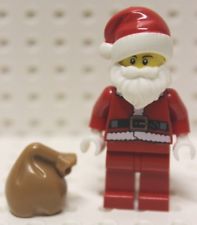 Lego® Minifig Nikolaus Santa Claus Christmas unbespielt mit Sack new