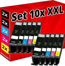 10x XL TINTE PATRONE für CANON PIXMA MG5700 MG5750 MG5751 MG5752 MG-5753 Set