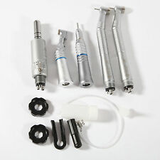 Dentaire dental High Low Speed Handpiece Contre Angle Straight Motor 4 Holes