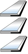 3 Fers de dégauchisseuse CARBURE en 260 x 20 x 2.5 mm - Top qualité !