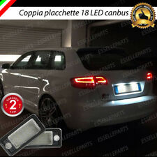 COPPIA LUCI TARGA LED PLACCHETTE COMPLETE CANBUS AUDI A3 8P + SPORTBACK 8PA