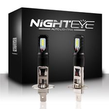 Nighteye H1 160W LED White Car Fog Driving Light Bulbs DRL 6500K High Power FR