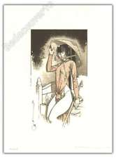 Affiche Offset MICHETZ Kogaratsu Geisha au chapeau 150ex signé 30x40 cm