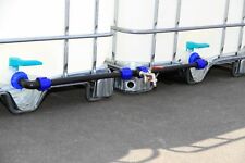 Verbindungsset für 2 IBC Wassertanks - mit 2 Anschlüssen - 1A-Qualität #2011