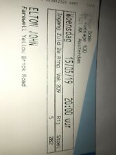 Billet ELTON JOHN ziggodome amsterdam 15/05/2019