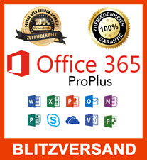Microsoft Office 365 PRO PLUS 2016 für 5PC/5MAC 5TB OneDrive, LIFETIME
