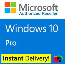 WINDOWS 10 PRO 32 / 64BIT PROFESSIONAL LICENSE KEY ORIGINAL CODE OEM - SCRAP PC