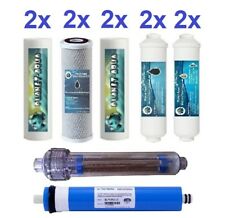 ERSATZFILTER 7 STUFEN + NEGATIV ION Umkehrosmose Wasserfilter Osmose 50 Membran