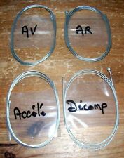 CABLE FREIN AVANT & ARRIERE & DECOMPRESSEUR & ACCELERATEUR (Neuf)  SOLEX