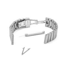 Armband Edelstahl 20mm silber für Garmin vivoactive 3, vivomove, vivomove HR