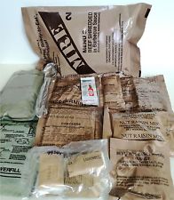 Food Ration MILITARY US ARMY MRE Pack Emergency Set Combat Survival Camping Meal