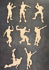 Fortnite Dance Figures, Fortnite Silhouette Characters, Wooden Cut Outs, Bundle