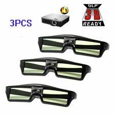3Pcs/Lots Atco Professional Universal Dlp Link Shutter Active 3D Glasses For 649