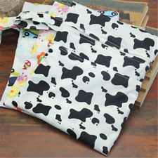 Wet Dry Bag Baby Cloth Diaper Nappy Zipper Bag Reusable With Two Pockets  *tr