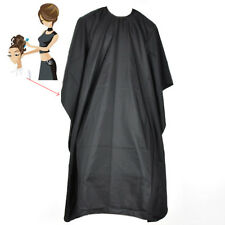 Noir étanche Blouse Salon de Coiffeur Cape Coiffure Coupe de Cheveux 149×113cm