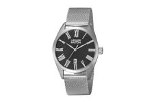 Montre Luxe Alexander Milton quartz en acier Plutus Argenté  A-M PARIS New neuf