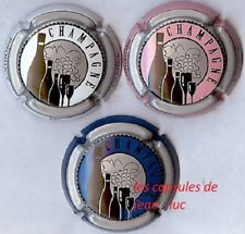 Série de 3 nouvel/génériques Product France  Champagne  (Sept 2018)