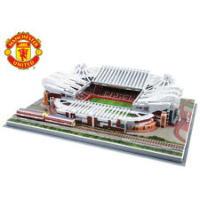 3D MANCHESTER UNITED OLD TRAFFORD REPLICA FOOTBALL STADIUM 186PC PUZZLE GIFT NEW