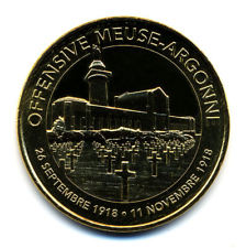 55 VERDUN Offensive Meuse-Argonne, 2018, Monnaie de Paris