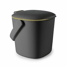OXO Good Grips Komposteimer 3L Grau der geniale Bioeimer / Tischabfalleimer