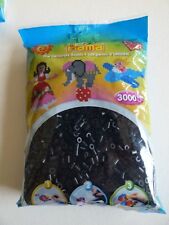 HAMA.  3000 PERLES à REPASSER  Coul. Noire  