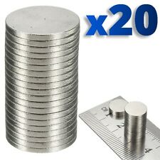 20 x Rare Magnet Round Disc Magnets Earth Neodymium Craft 10.1mm N50 Grade
