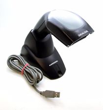 Datalogic Heron D130 Handscanner Barcodescanner mit USB Kabel und Standfuß black