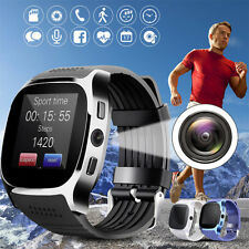 T8 Montre Intelligente Smartwatch Bluetooth Téléphone Caméra pour Iphone Samsung