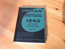 Indian Motorcycle Parts Catalog 1936 - 1940  Ersatzteilliste für alle Modelle