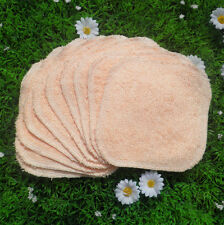  Lot de 10 Lingettes lavables bambou éponge