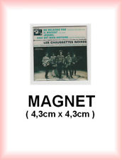 CHAUSSETTES NOIRES MITCHELL N° 13 magnet / aimant 4,3 cm x4,3 cm NE DELAISSE PAS