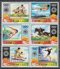Ras al Khaima 1970 ** Mi.384/89 A Zdr. Olympische Spiele Olympic Games
